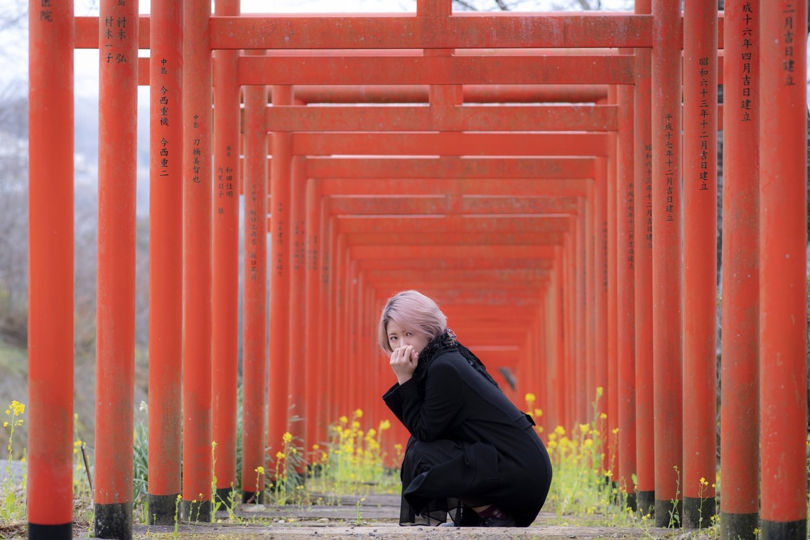 ならもとかずやが撮影した「屋外ポートレート」の写真