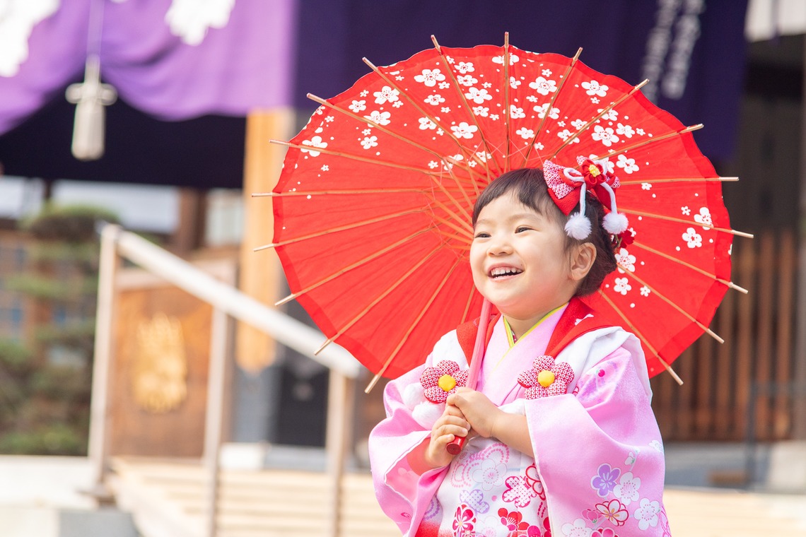 合同会社優希photoが出張撮影した家族写真(キッズ,ベビーフォト)などが写った「七五三写真」の家族写真