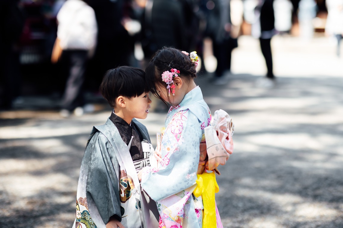 出張撮影くろさわが出張撮影した家族写真(キッズ,ベビーフォト)などが写った「七五三」の家族写真