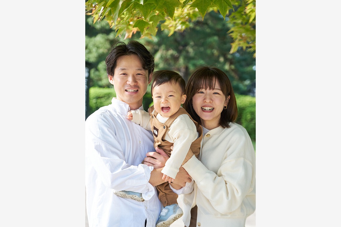 Tatsuyaが出張撮影した家族写真(キッズ,ベビーフォト)などが写った「家族写真撮影」の家族写真