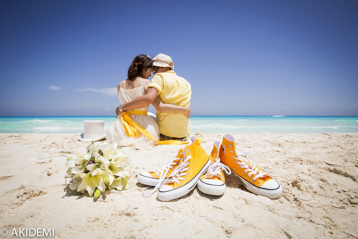 カンクン・ウエディングフォト