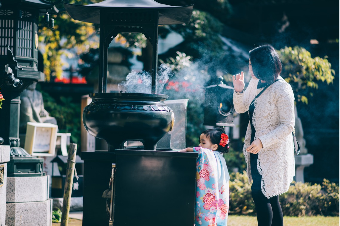 ユウコン　フォトグラフィーが撮影した「七五三フォト」の写真