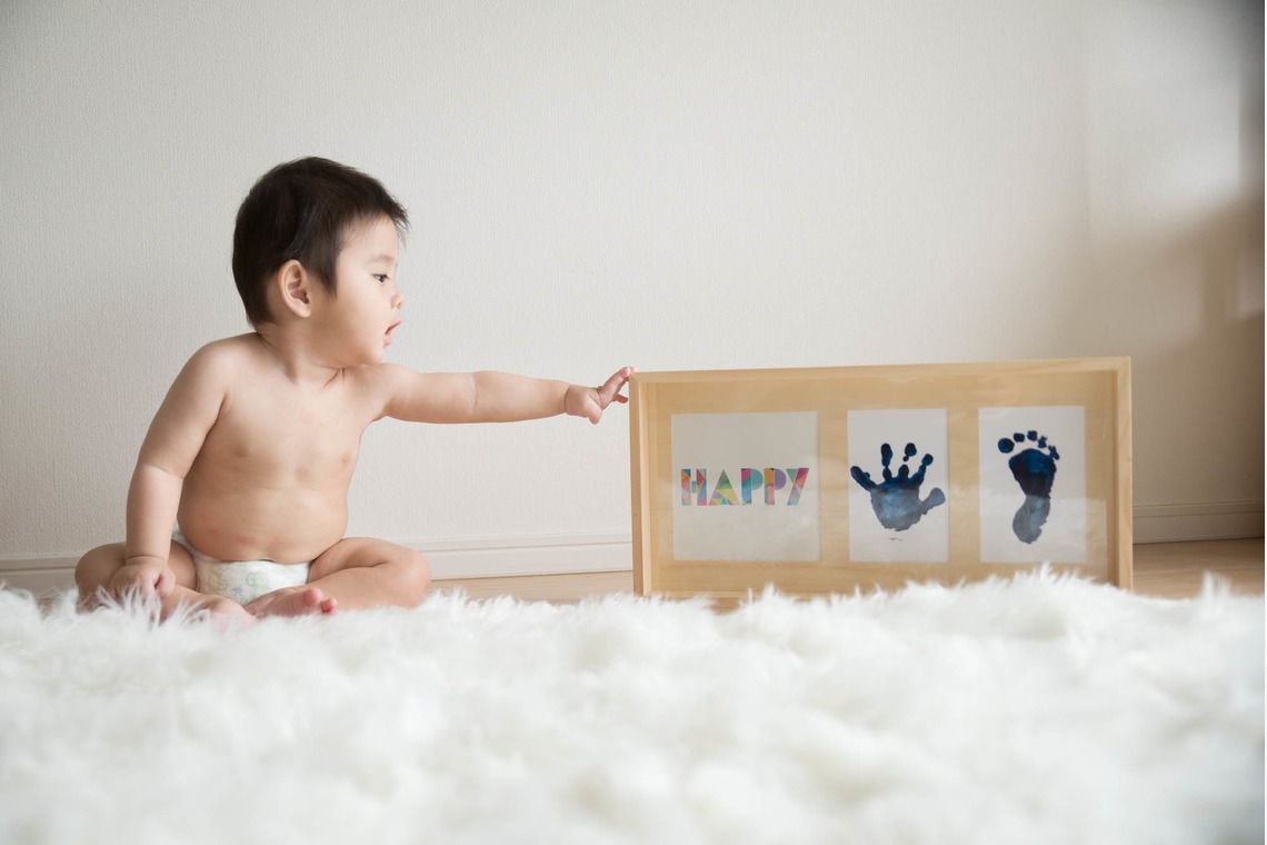 Happy Baby Projectが撮影した「6ヵ月・1歳のお誕生日」の写真