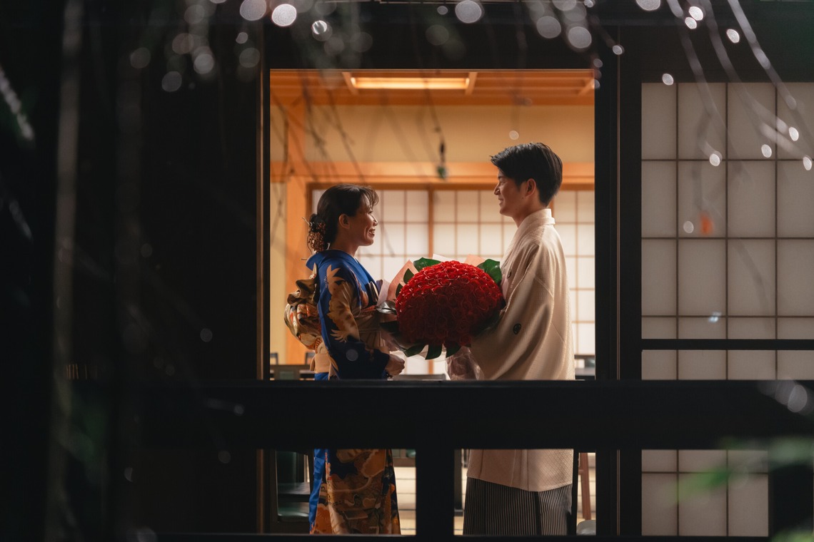 西浦隼翔が撮影した「和装ウエディングフォト」の写真