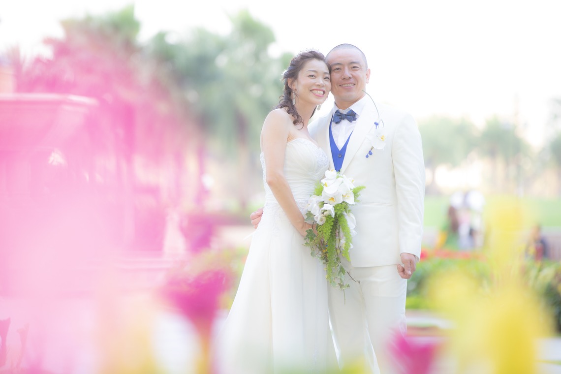 踊るカメラマンAKIRAが撮影した「海外からの依頼で結婚式撮影」の写真