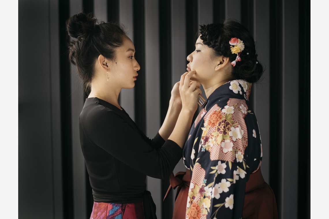 植村由理が出張撮影した家族写真(キッズ,ベビーフォト)などが写った「卒業式 at 早稲田大学、オークウッドプレミア東京」の家族写真