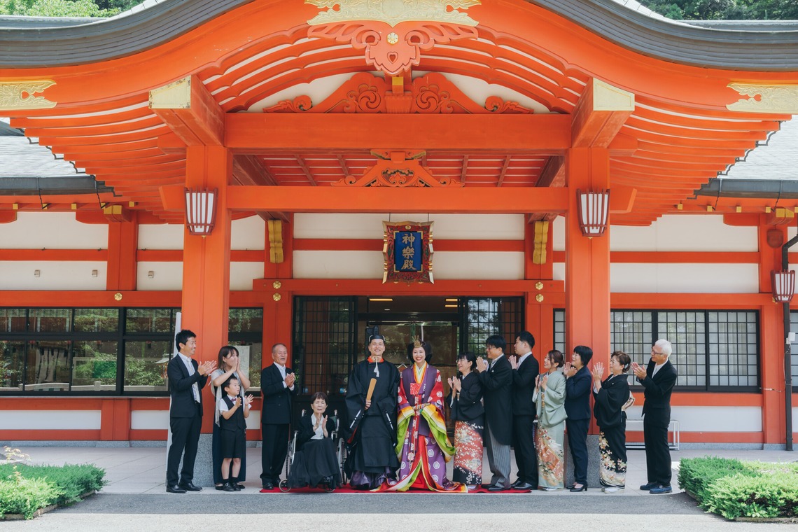 大坪幹武が撮影した「婚礼」の写真