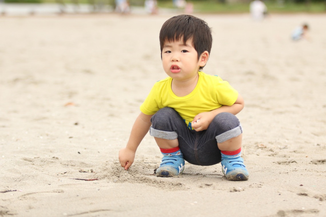 今井写真事務所　今井　良が撮影した「お台場での家族撮影」の写真
