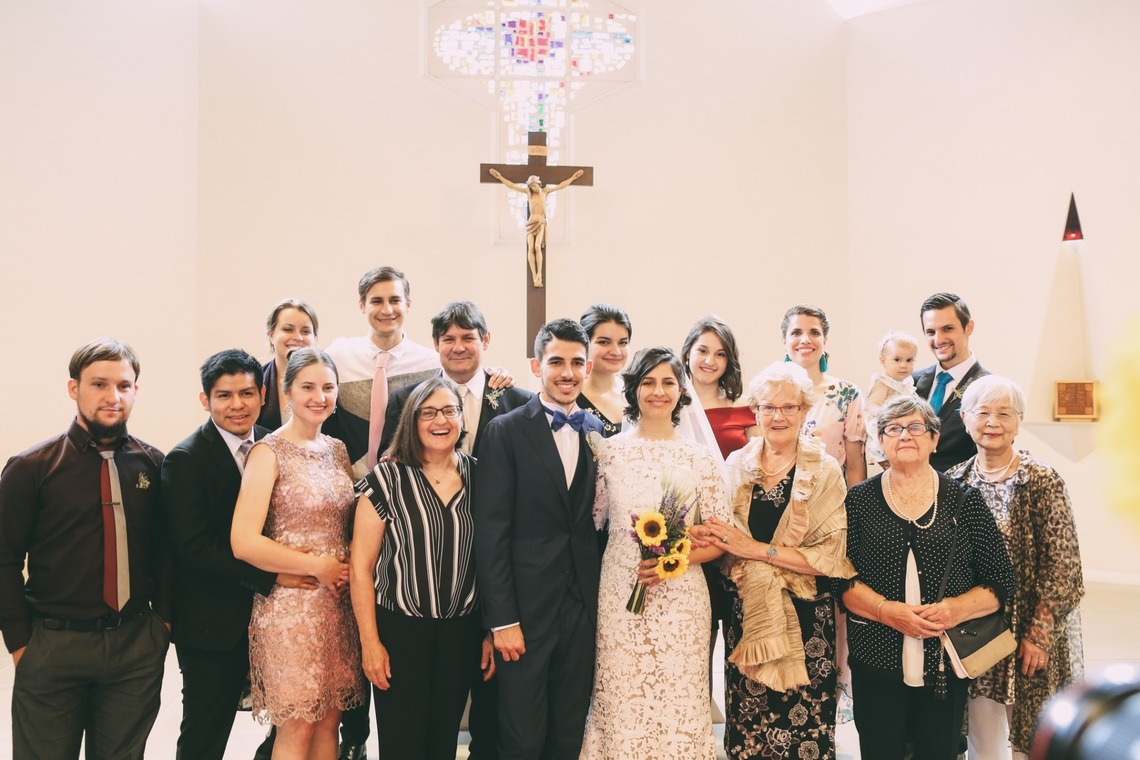 出張撮影HUG TIMEが撮影した「ウエディングフォト〜教会〜」の写真