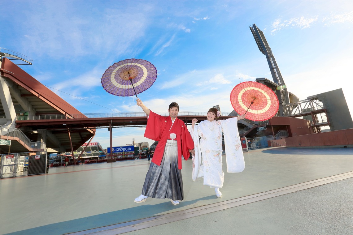 KIKIウェディングが撮影した写真のアルバム「マツダスタジアム　和装」