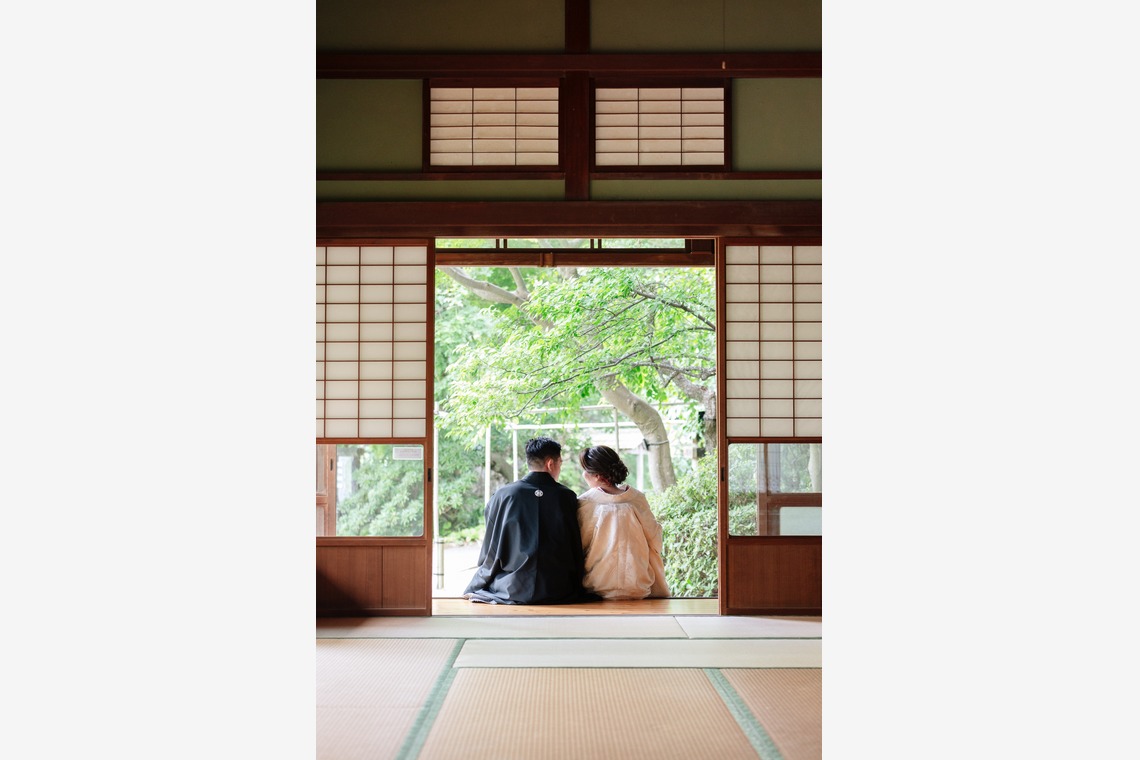 シコロハルナが撮影した「和装前撮り」の写真