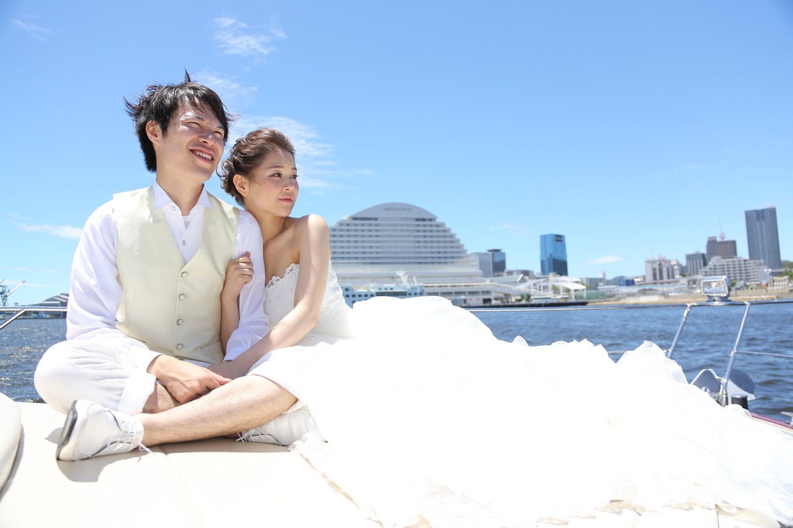 E-Weddingが撮影した「ロケーション前撮り」の写真