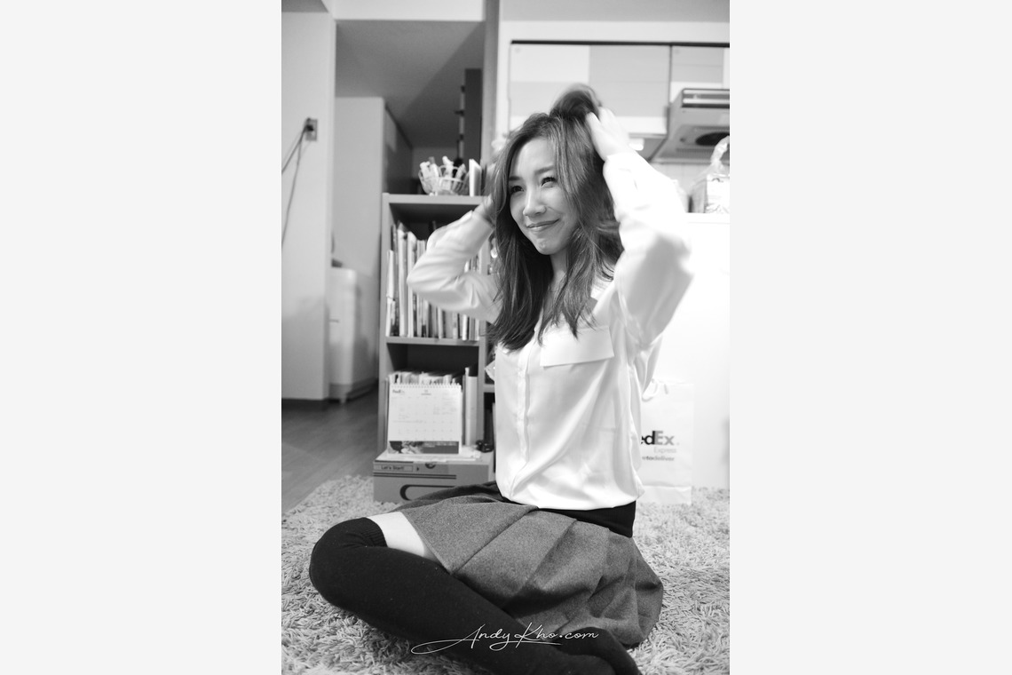 Photo of Yuki in Azabujuban taken by Andy Kho