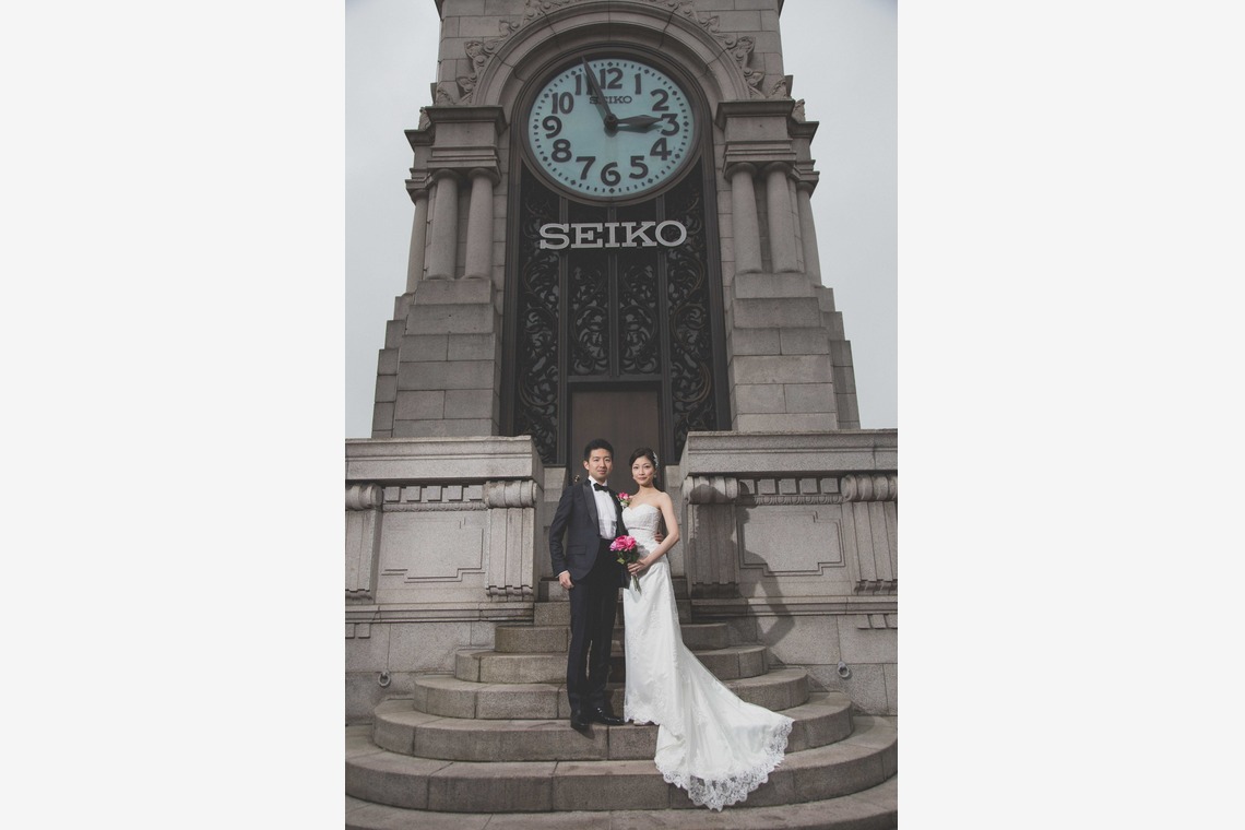 高野和希が撮影した「丸の内ロケーションフォト　前撮り」の写真