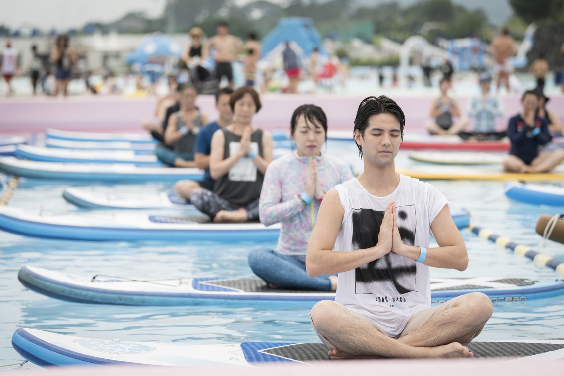 長濱崇が撮影した「サップヨガイベント/大磯ロングビーチ」の写真