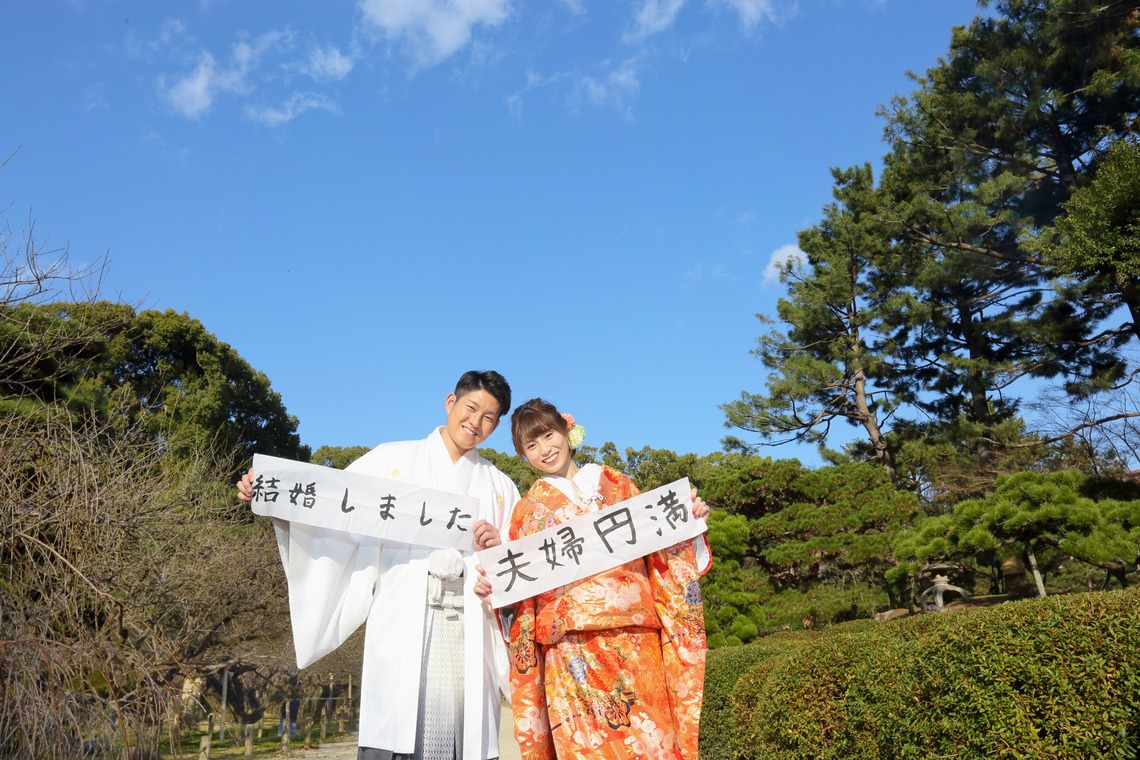 KIKIウェディングが撮影した写真のアルバム「秋の縮景園」