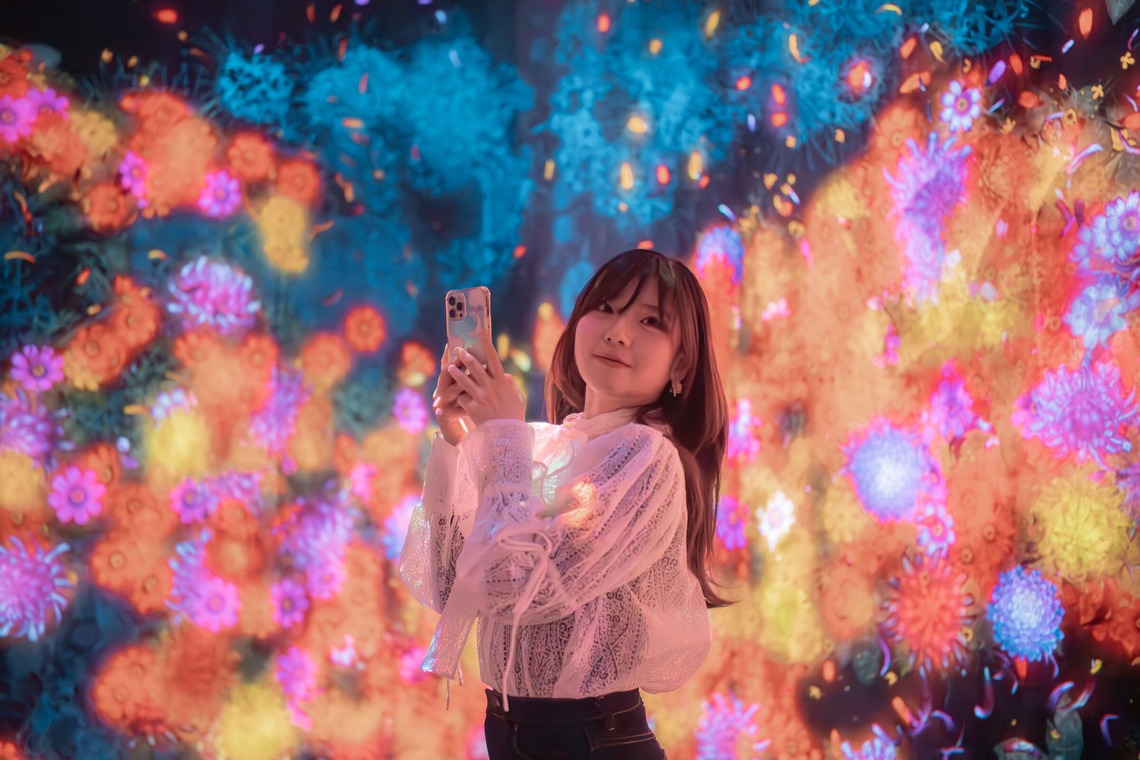 三橋宣貴が撮影した「チームラボにて」の写真