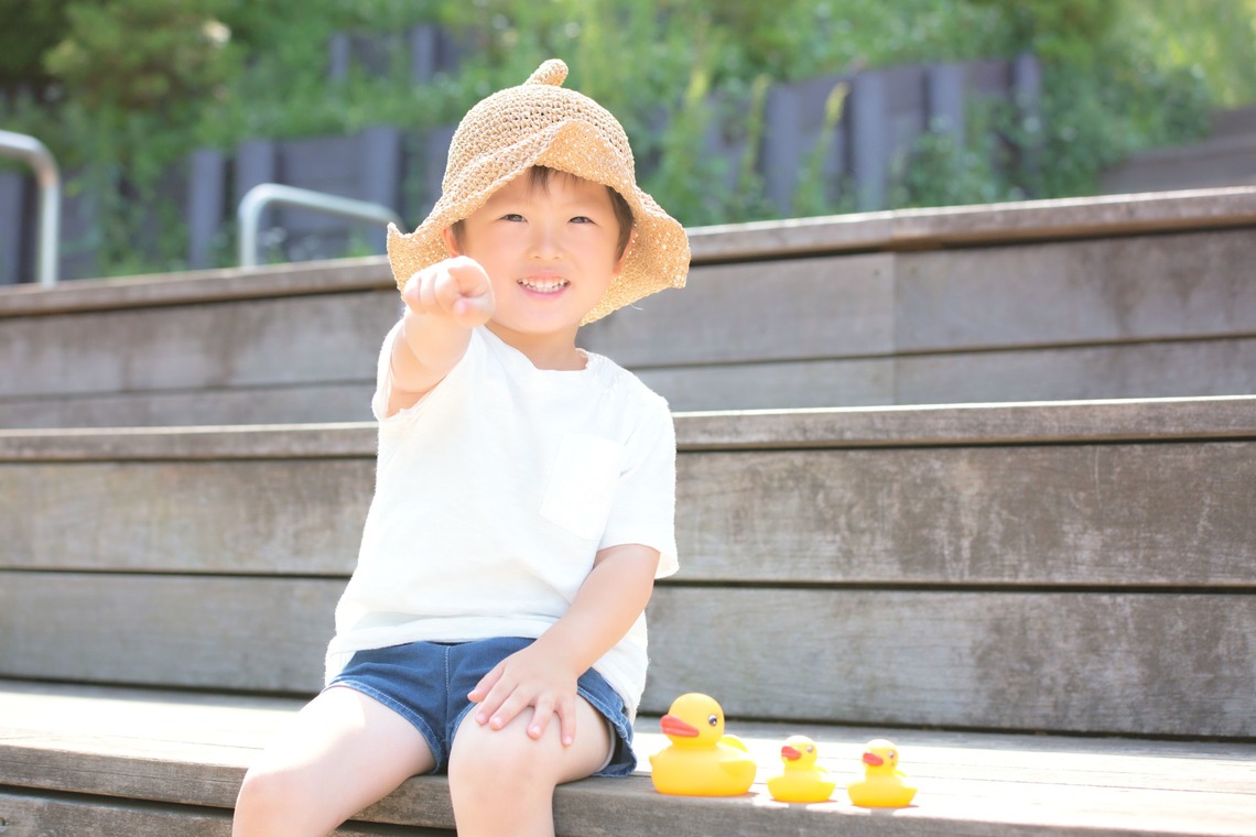 Photo studio Lapinが撮影した「夏の家族写真【岸根公園】」の写真