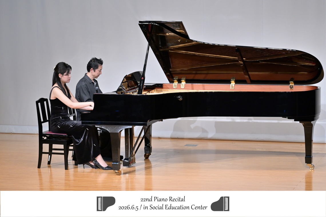 アスリートメディアが撮影した「ピアノ発表会」の写真