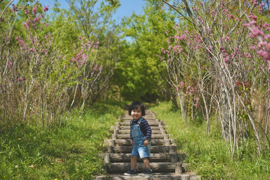 秋山諒輔が撮影した「お子様のロケーション撮影」の写真