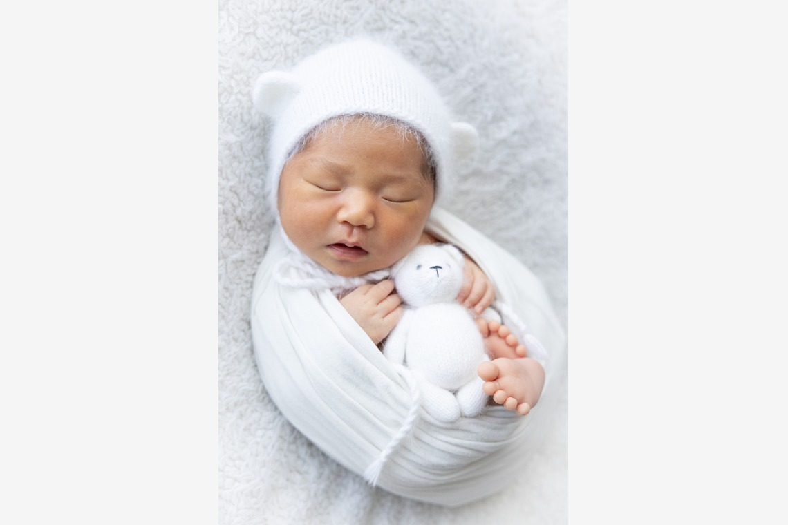 photo booが撮影した「ニューボーンフォト」の写真