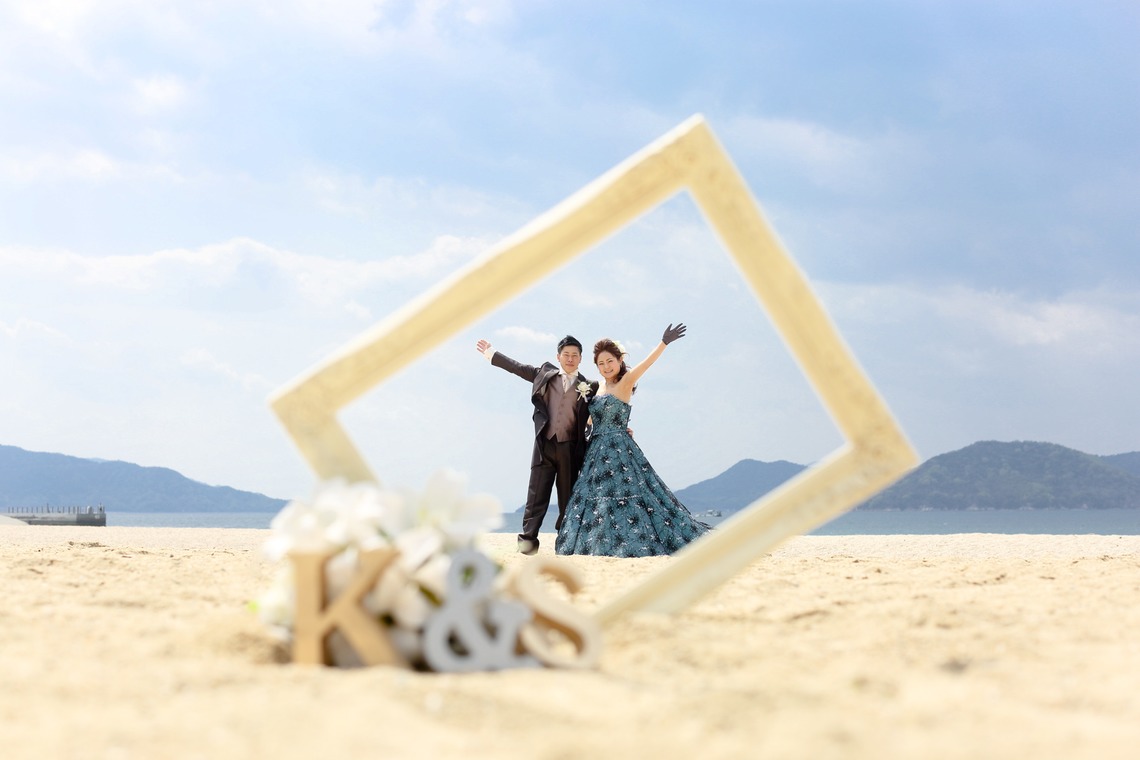 KIKIウェディングが撮影した「青い海」の写真