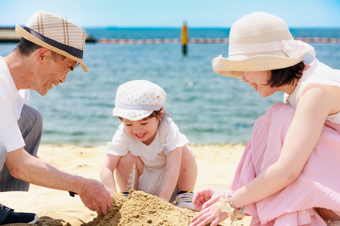 真方　祥が撮影した「家族写真」の写真