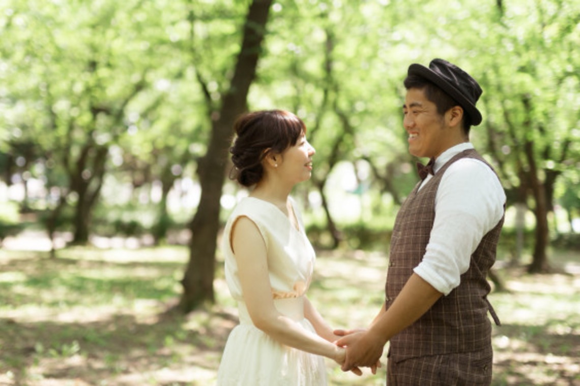 富岡 そよぎが撮影した「森でのウェディング撮影❁」の写真