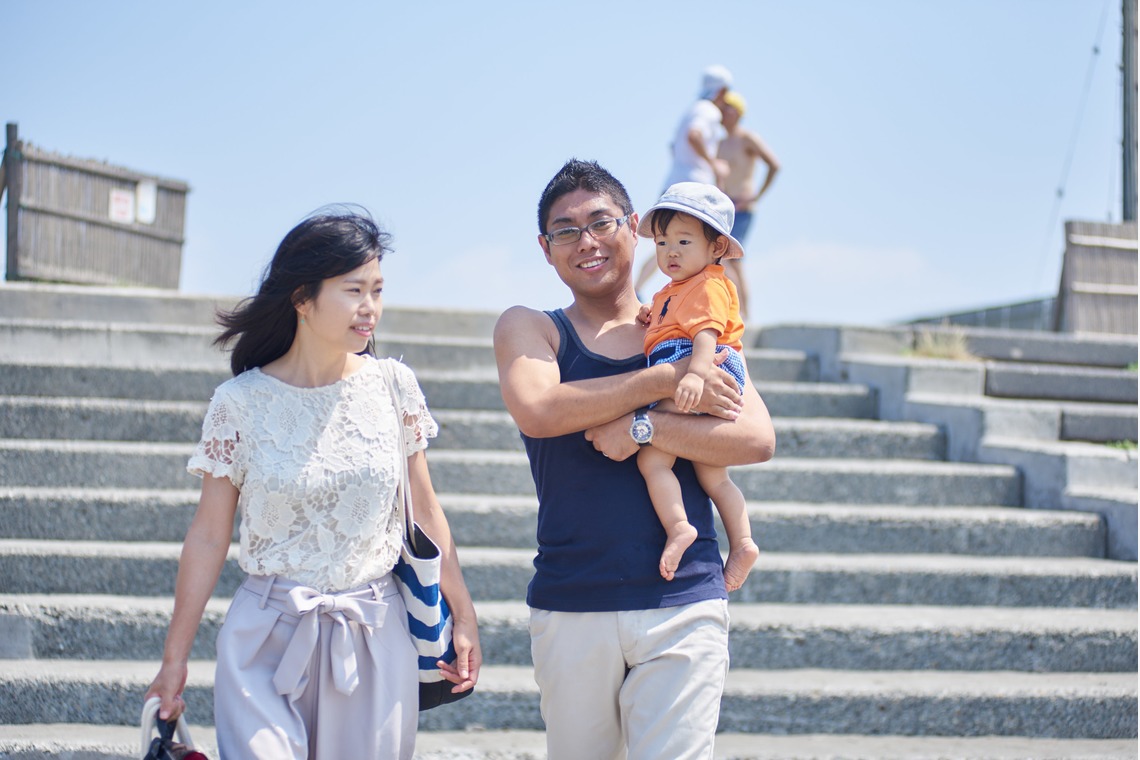 Michiharu GUNJIが撮影した「O様 ご家族撮影 湘南 夏」の写真