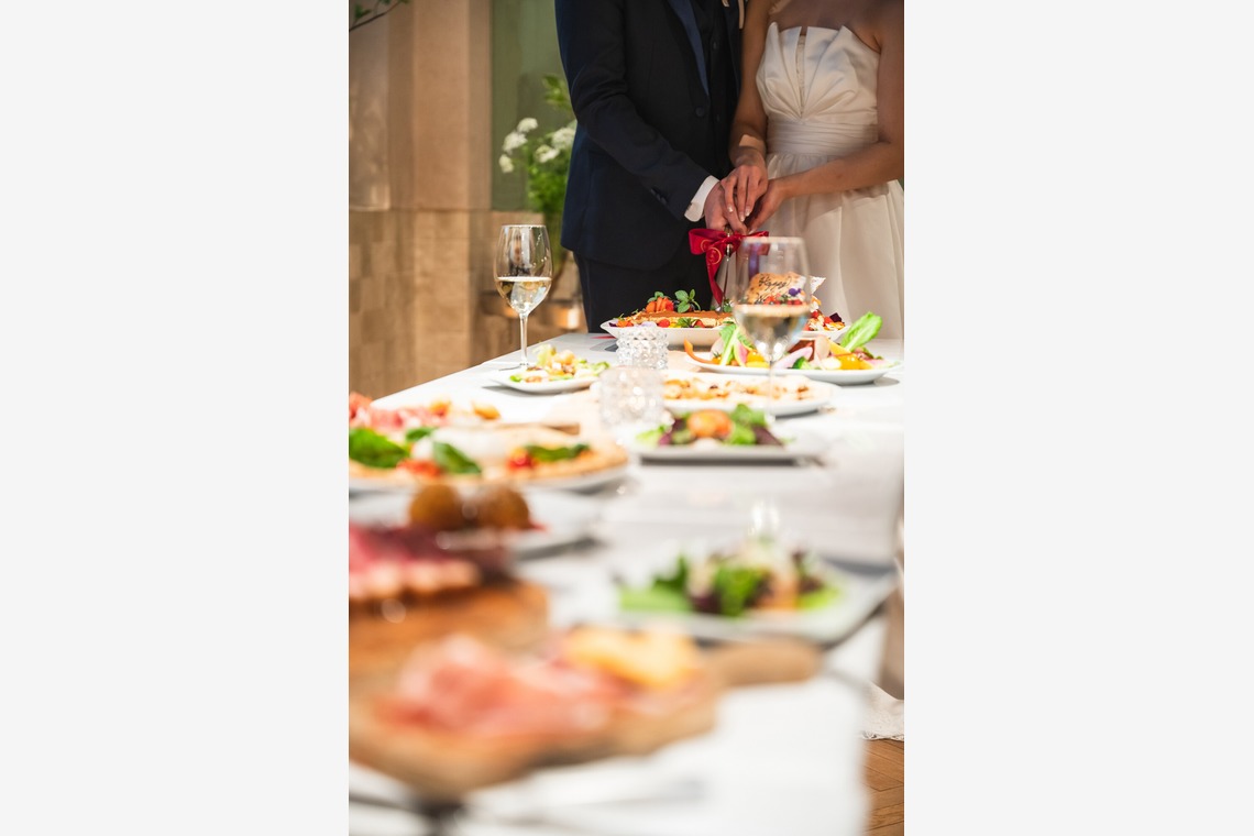 uno e creative act.が撮影した「レストランウェディングの広告撮影」の写真