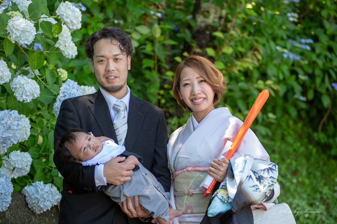 浅野真一が撮影したお宮参りのアルバム「お宮参り」