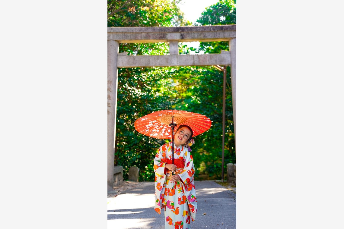 心綴フィルムが撮影した「七五三①」の写真