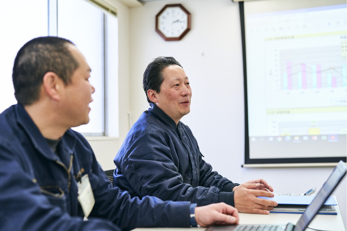 大橋裕紀が撮影した「工場の取材撮影」の写真