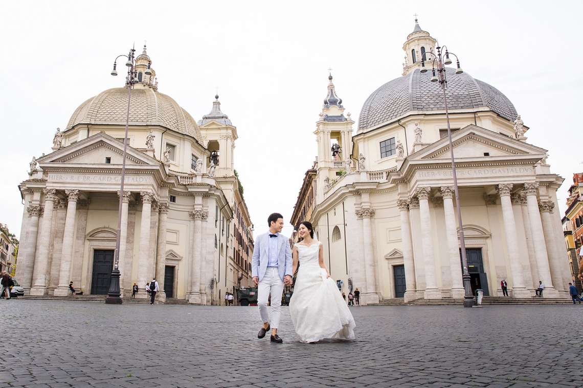 Kyoko Ide Photographyが撮影した写真のアルバム「ローマフォトウェディング スペイン広場　ポポロ広場」