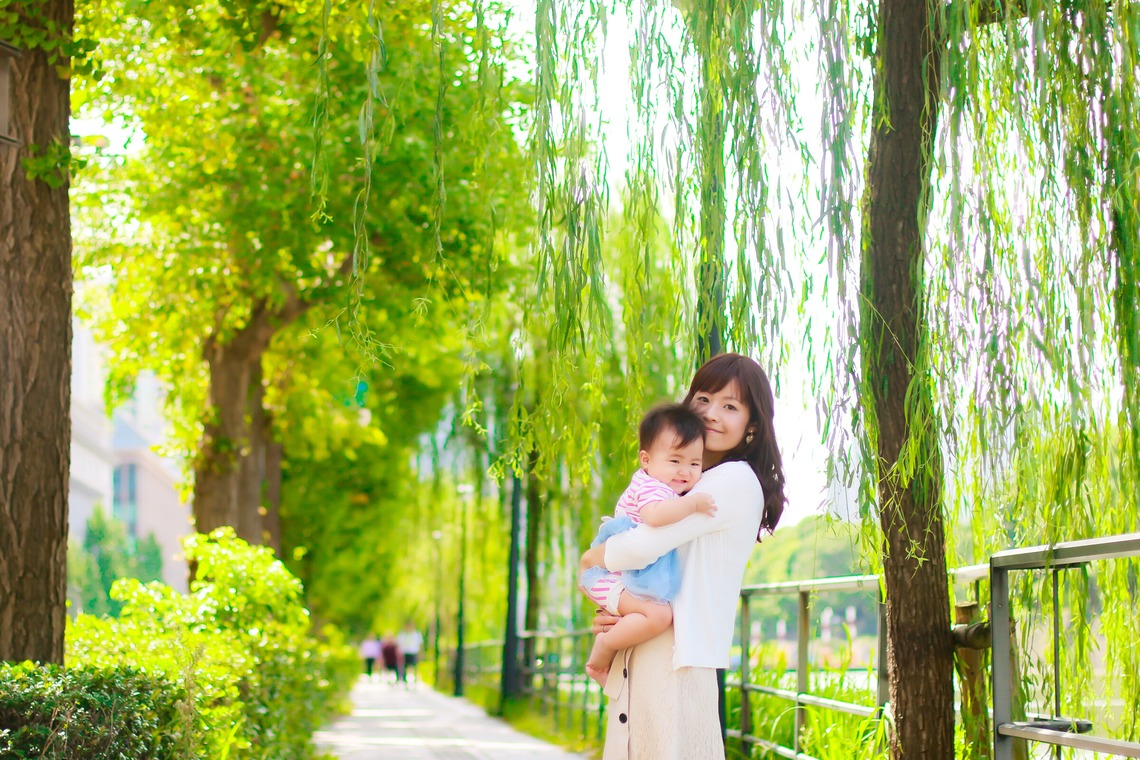 山下哲矢が出張撮影した家族写真(キッズ,ベビーフォト)などが写った「親子写真」の家族写真