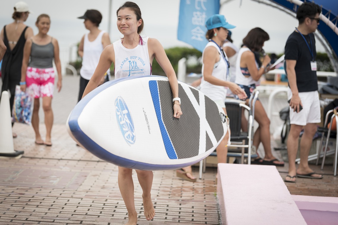 長濱崇が撮影した「サップヨガイベント/大磯ロングビーチ」の写真