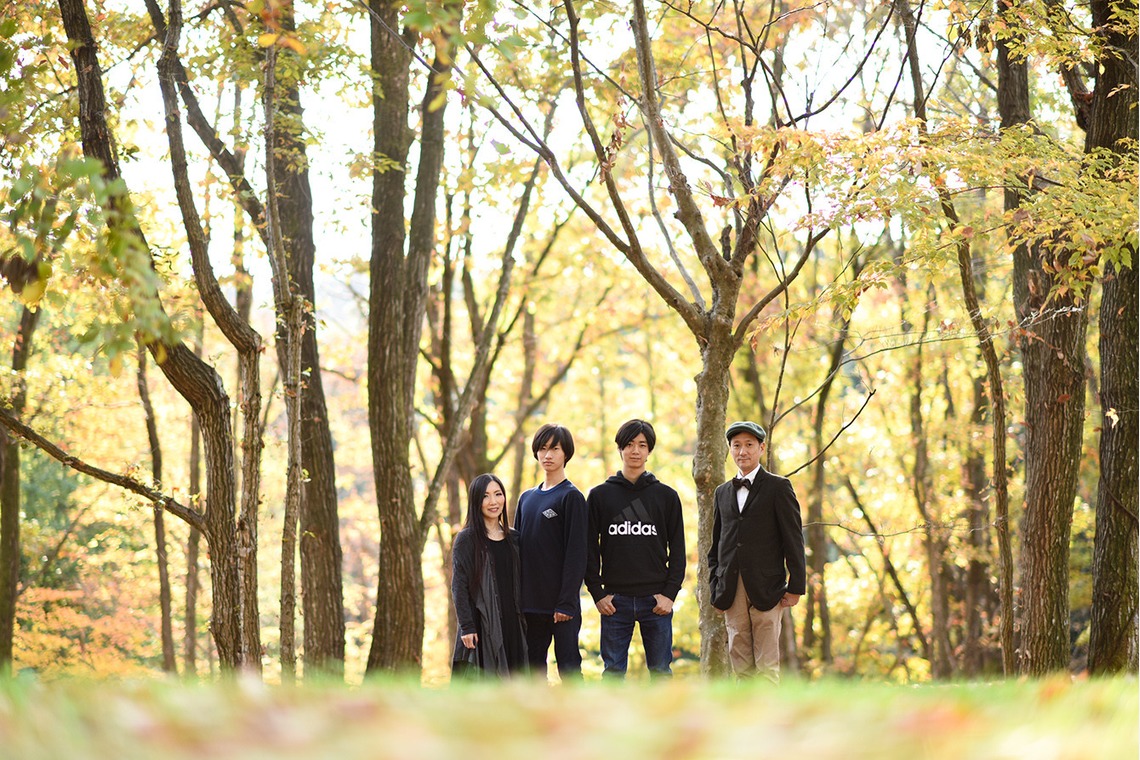 青木淳が撮影した「ファミリースナップ」の写真