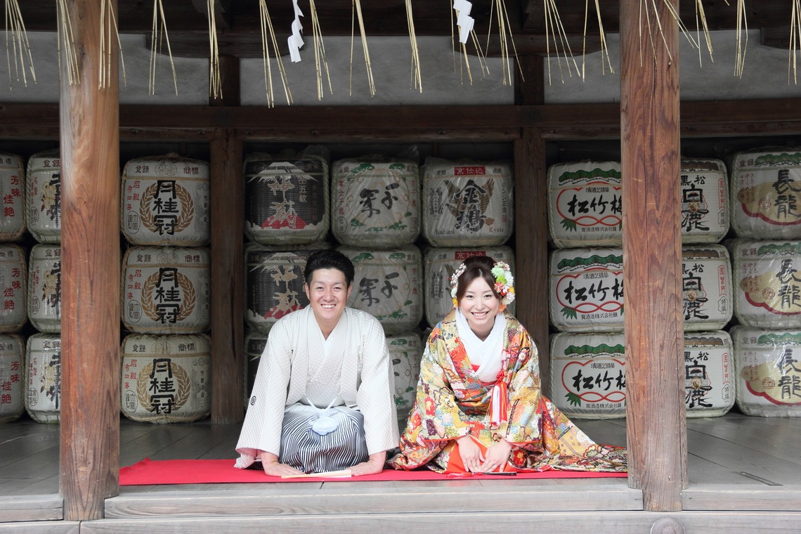 京都・中尾写真場が撮影した「和装ロケーションフォト」の写真