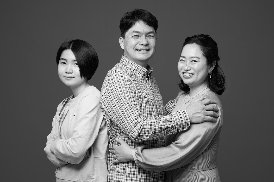 森田寫眞館が撮影した「ファミリー」の写真