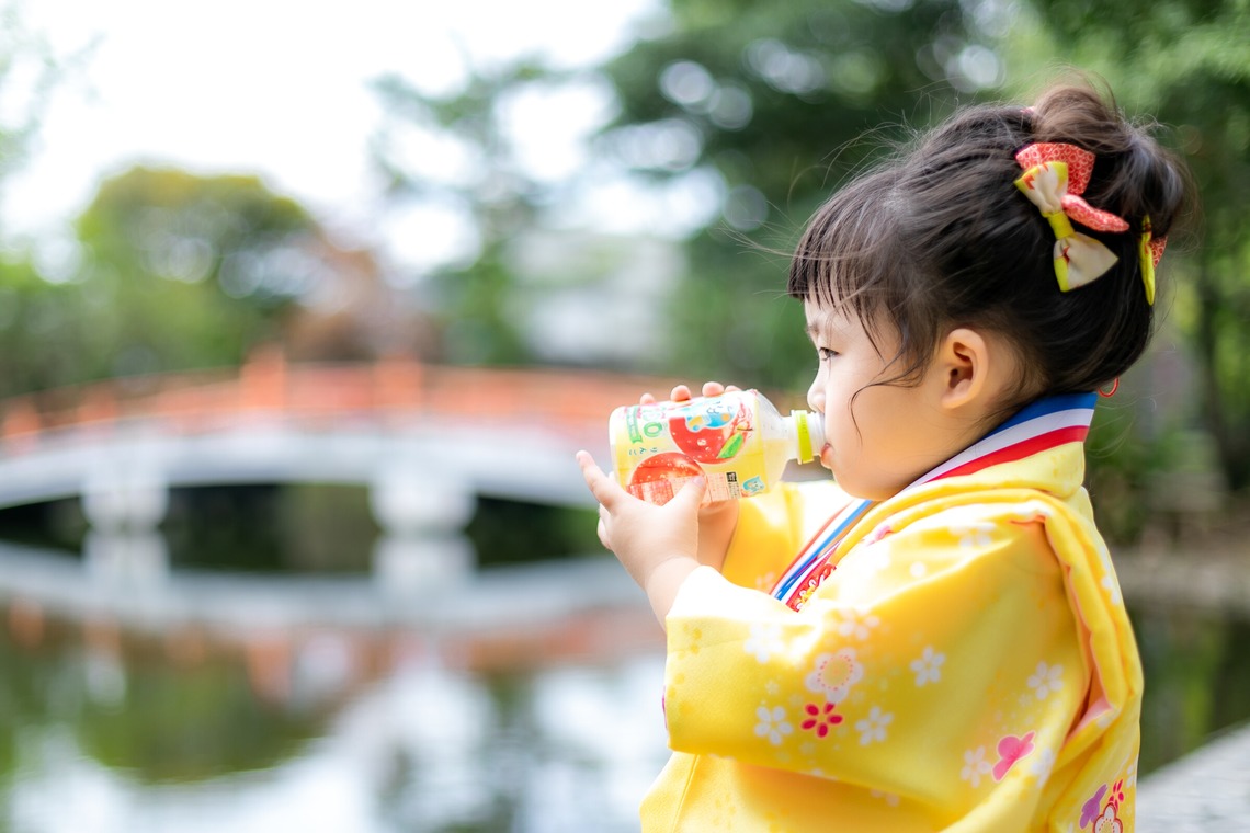 隈元智子が撮影した「七五三」の写真