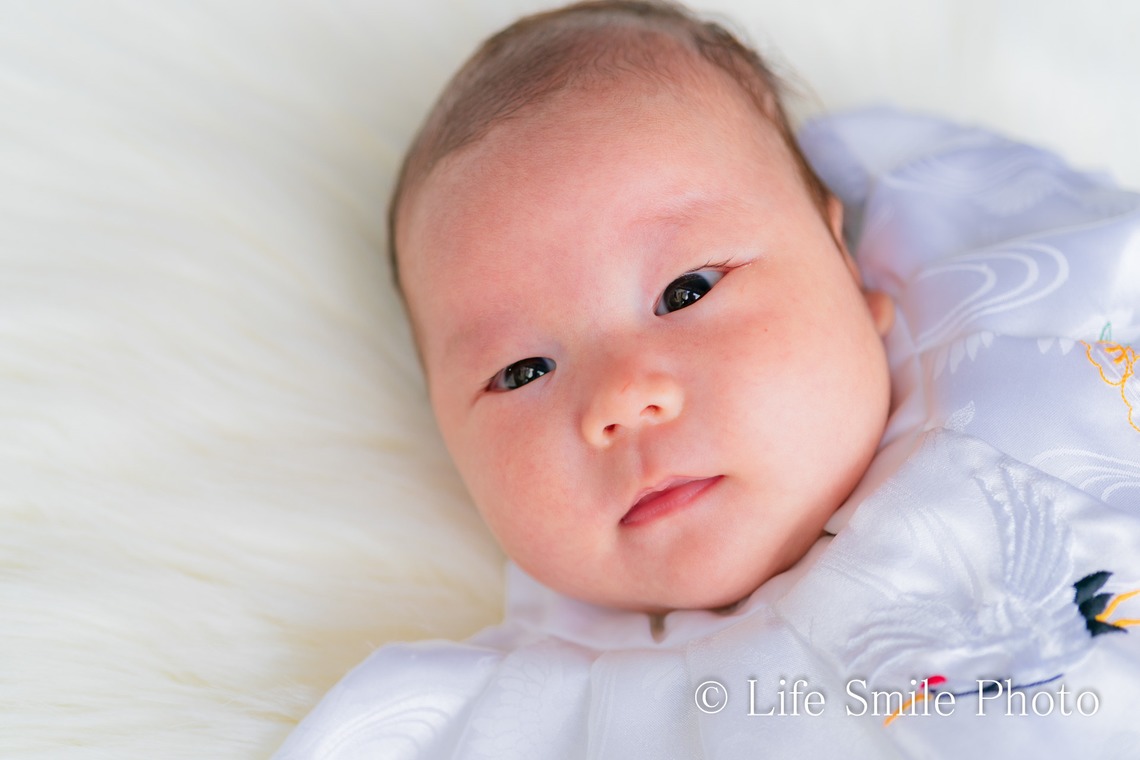 川口 武志(Life Smile Photo)が撮影した前撮り/後撮り出張撮影のアルバム「お宮参り撮影＠元祇園　梛神社」