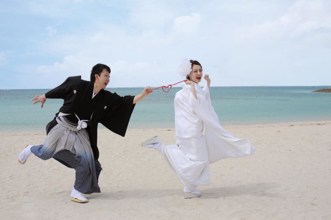 Avenir（山宮 敏明）が撮影した「和装でビーチフォト」の写真