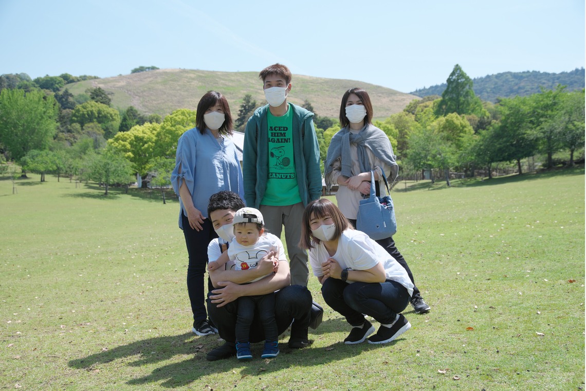 福永写真事務所が撮影した「家族写真（奈良公園）」の写真