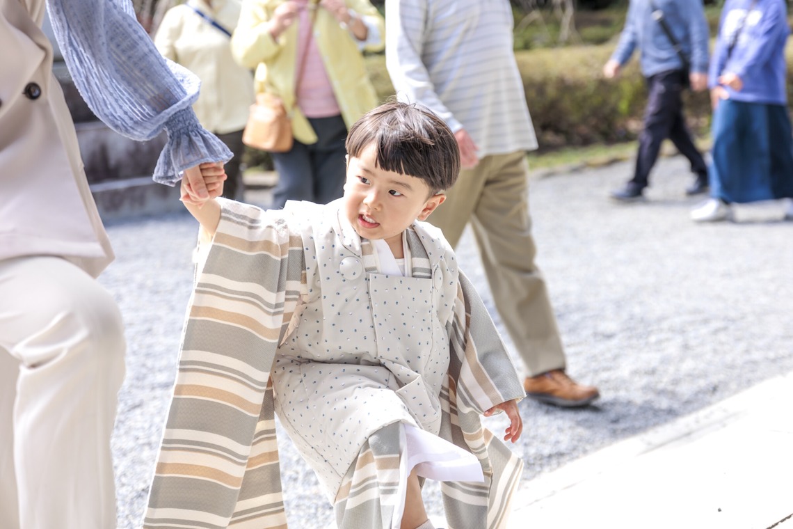 Sugar Cubesが出張撮影した家族写真(キッズ,ベビーフォト)などが写った「七五三撮影」の家族写真