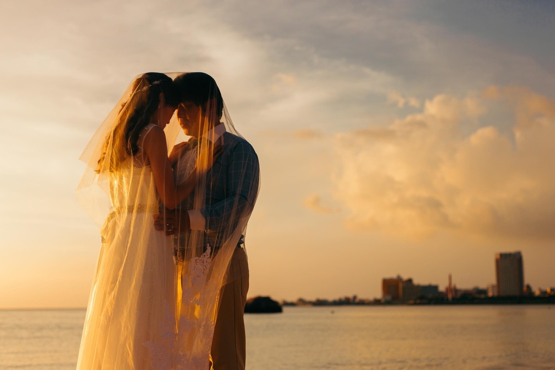 ポートレート沖縄が撮影した「ウエディング＠サンセット」の写真