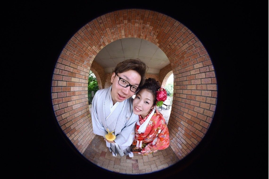 キキフォトワークスが撮影した「Pre Weddingphotoshoot at Nara with kimono in spring to summer」の写真