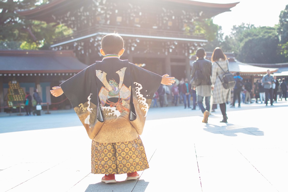 Emi Umedaが出張撮影した家族写真(キッズ,ベビーフォト)などが写った「七五三撮影」の家族写真