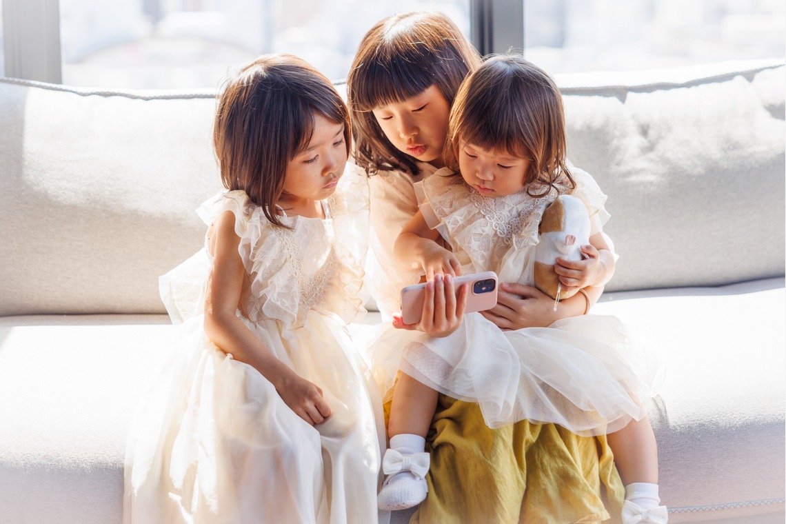 ちずカメラが撮影した家族写真(キッズ,ベビーフォト)のアルバム「子供達」