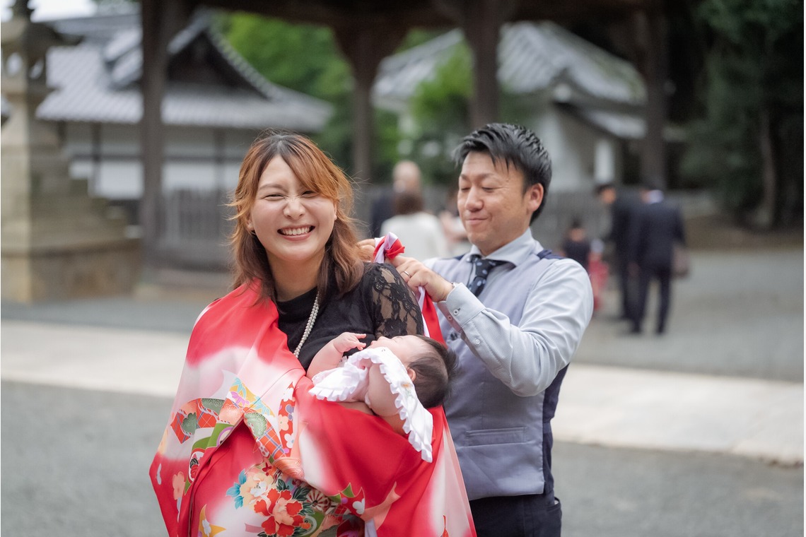 杉浦 倫和が撮影した「お宮参り」の写真