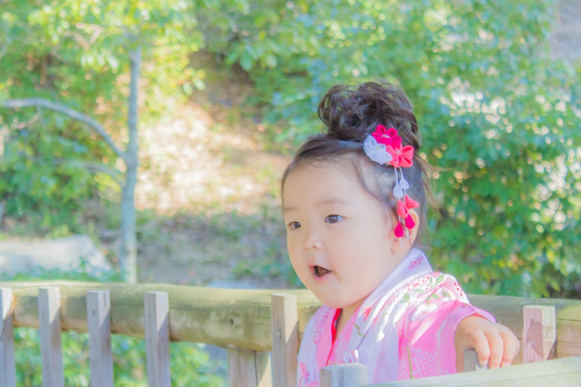 写真スペース　フォトラッシュが撮影したエンゲージメントフォトのアルバム「山口県防府天満宮七五三」